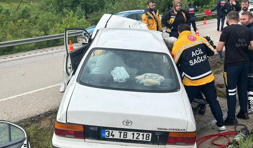 Tokat'ta trafik kazası: 5 yaralı