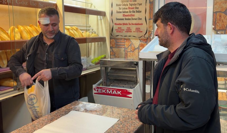 Yıkandı dedikleri çeki tahsil etmek isteyen grup, olumsuz cevap veren fırıncıyı darbetti