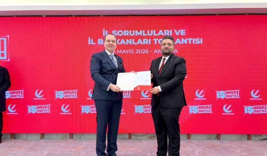 Yeniden Refah Partisi İstanbul İl Başkanı Yunus Emre Taşçı oldu